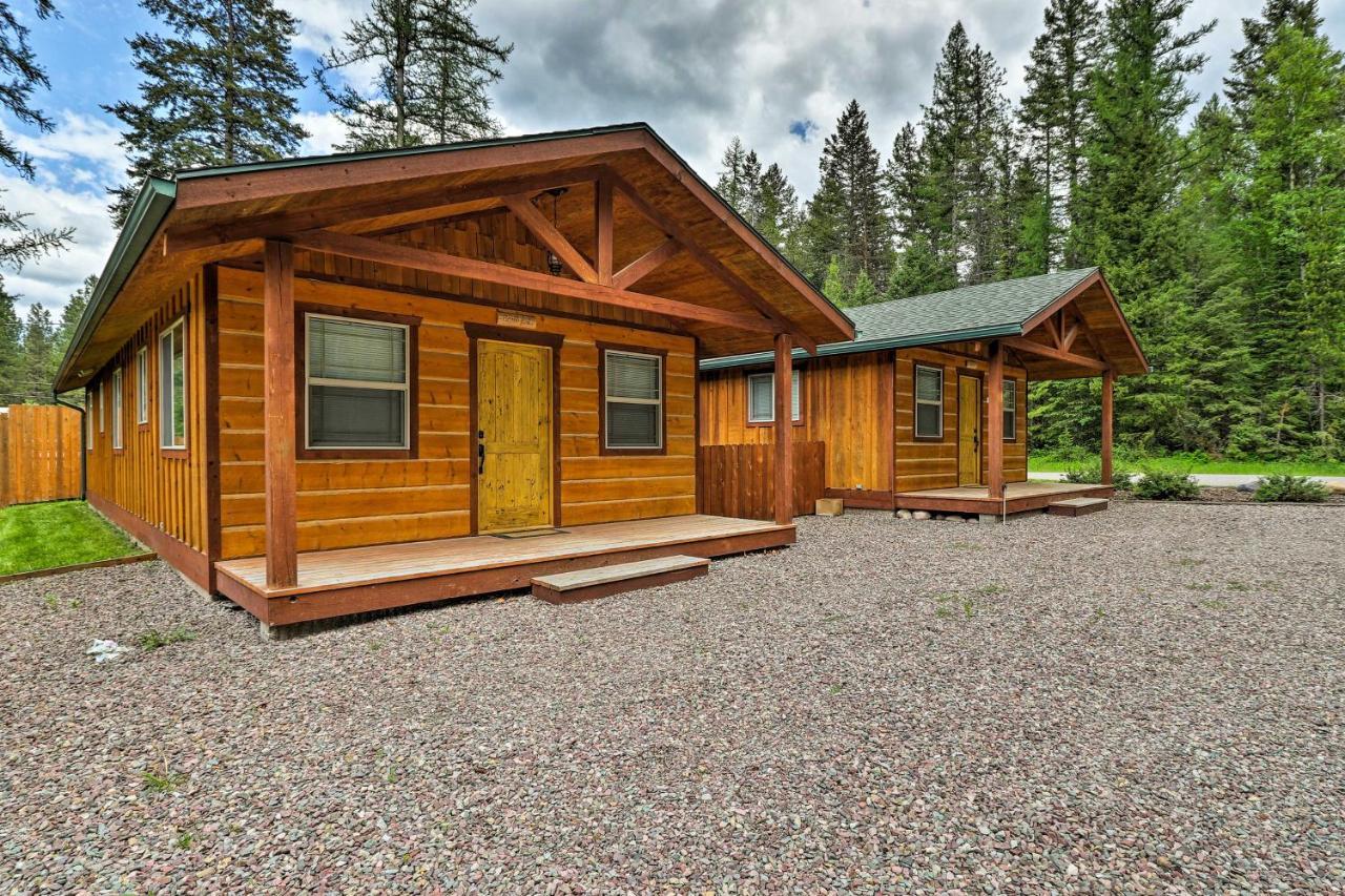 Hungry Horse Cabin Deck, Fire Pit, Near Glacier! エクステリア 写真