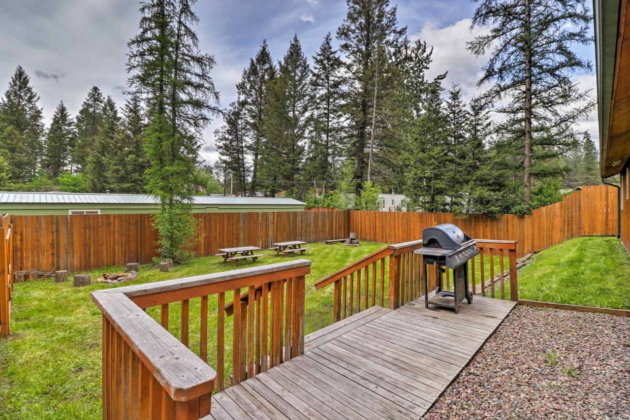 Hungry Horse Cabin Deck, Fire Pit, Near Glacier! エクステリア 写真