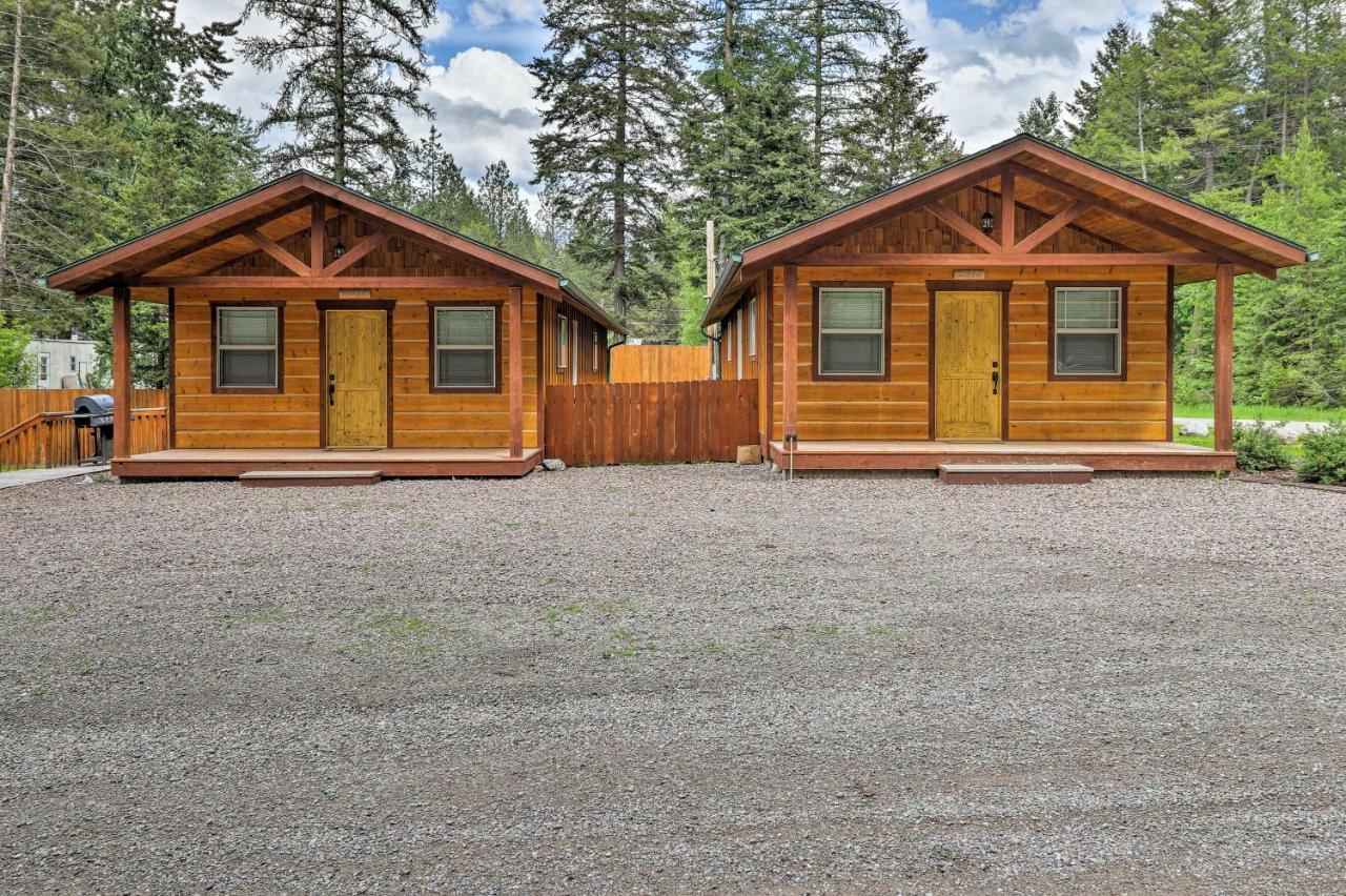 Hungry Horse Cabin Deck, Fire Pit, Near Glacier! エクステリア 写真